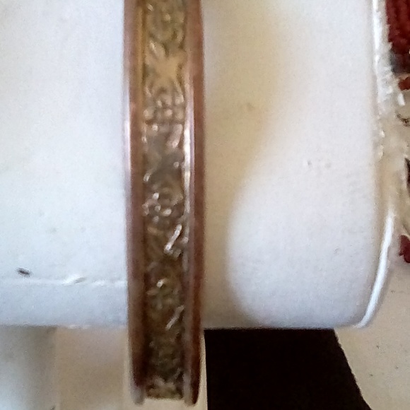 boho, bracelets,  bangles, silver, brass, pink - Picture 5 of 7